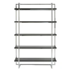Reza Shelf - Black/Chrome -Zgallerie Deals Store 010131483 16097.1690285951.386.513