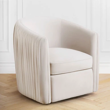 Aria Pleated Swivel Chair 6 Aria Pleated Swivel Chair - Image 6
