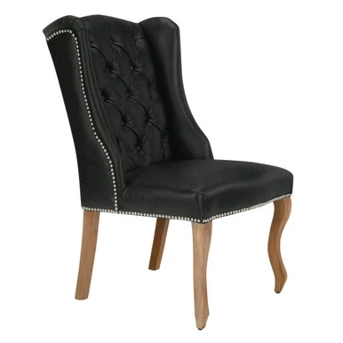 Archer Leather Dining Chair - Wash Oak 4 Archer Leather Dining Chair - Wash Oak - Image 4