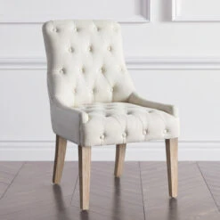 Jen Dining Chair - Wash Oak