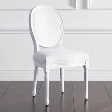 Camille Dining Chair - High Gloss White 5 Camille Dining Chair - High Gloss White - Image 5