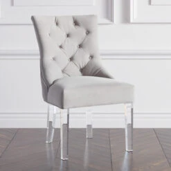 Nottingham Dining Chair - Acrylic -Zgallerie Deals Store 013616883 36336.1690271747.386.513