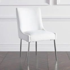 Elinor Dining Chair - Bright Nickel -Zgallerie Deals Store 013809877 74504.1690279244.386.513