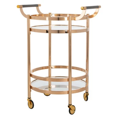 Sierra Bar Cart - Gold 1 Sierra Bar Cart - Gold