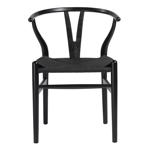 Tia Dining Chair Black/Black - Set Of 2 3 Tia Dining Chair Black/Black - Set Of 2 - Image 3