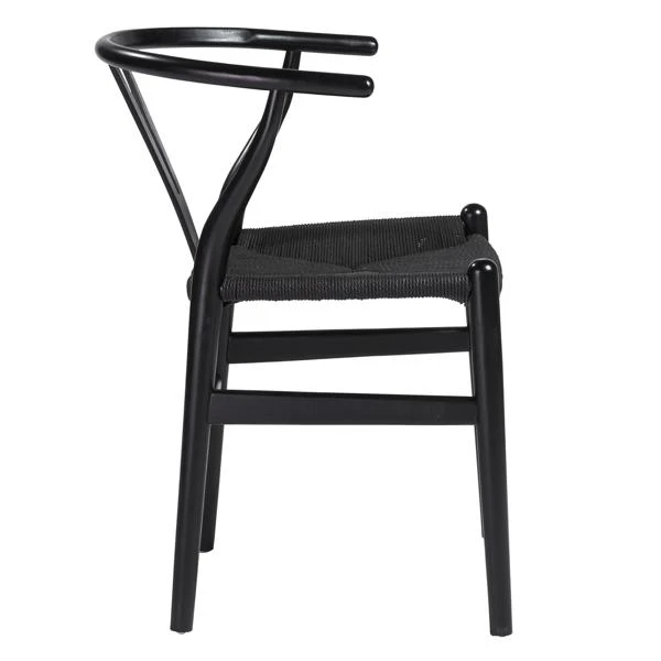 Tia Dining Chair Black/Black - Set Of 2 4 Tia Dining Chair Black/Black - Set Of 2 - Image 4