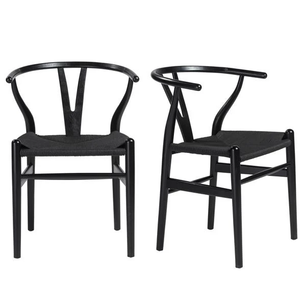 Tia Dining Chair Black/Black - Set Of 2 1 Tia Dining Chair Black/Black - Set Of 2