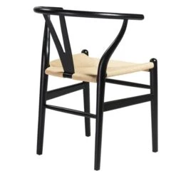 Tia Dining Chair Black/Natural - Set Of 2 -Zgallerie Deals Store webimage 013191573 ALT2 jpg 1