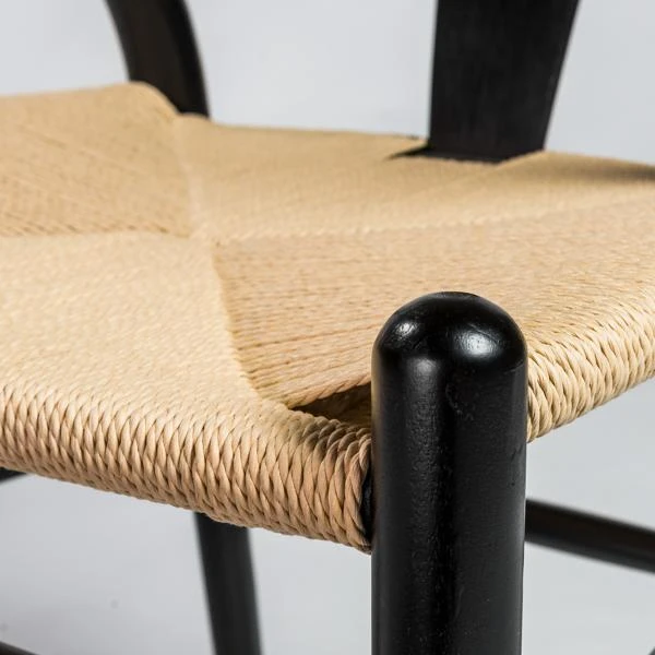 Tia Dining Chair Black/Natural - Set Of 2 6 Tia Dining Chair Black/Natural - Set Of 2 - Image 6