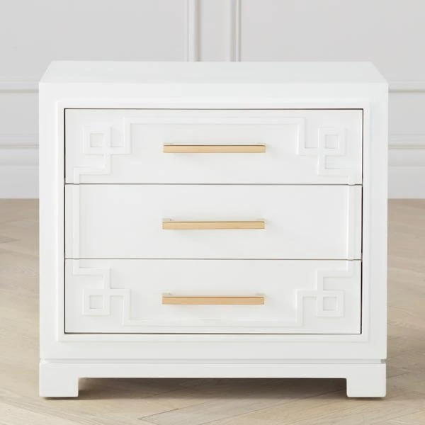 York 3 Drawer Nightstand 1 York 3 Drawer Nightstand