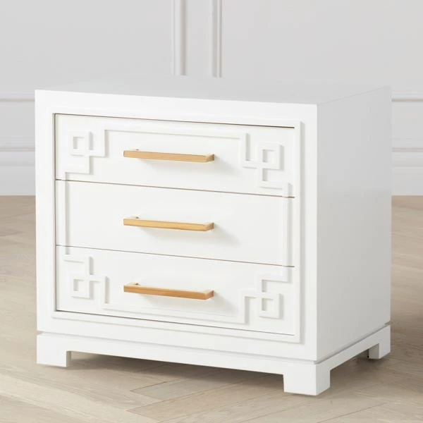 York 3 Drawer Nightstand 2 York 3 Drawer Nightstand - Image 2
