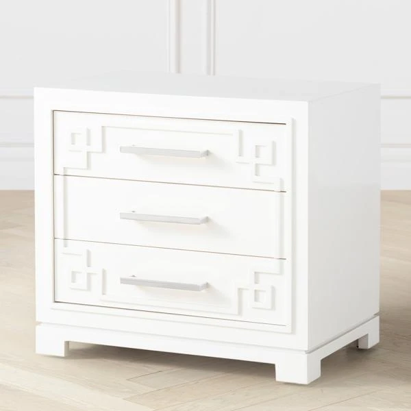 York 3 Drawer Nightstand 4 York 3 Drawer Nightstand - Image 4