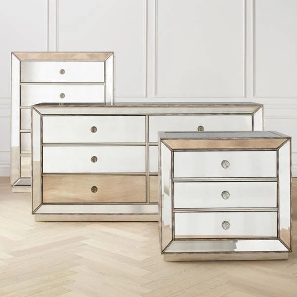 Omni Mirrored 5 Drawer Chest 3 Omni Mirrored 5 Drawer Chest - Image 3