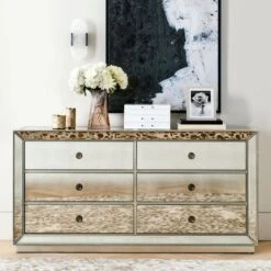 Omni Mirrored 6 Drawer Chest -Zgallerie Deals Store webimage 014775920 rv