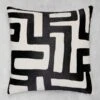 Nikki Chu - Mandala Pillow 22" - Black
