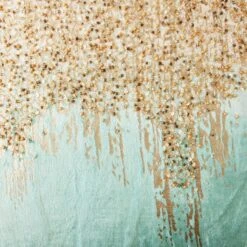 Joie De Vivre Pillow 22" - Aqua -Zgallerie Deals Store webimage 040855655 DTL