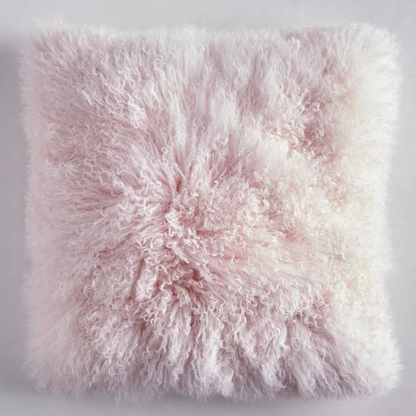 Mongolian Pillow 22" - Blush 1 Mongolian Pillow 22" - Blush