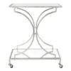 Arden Bar Cart - Silver
