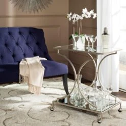 Arden Bar Cart - Silver -Zgallerie Deals Store webimage 070126098 RV