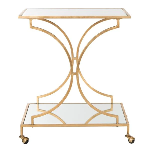 Arden Bar Cart - Gold 1 Arden Bar Cart - Gold