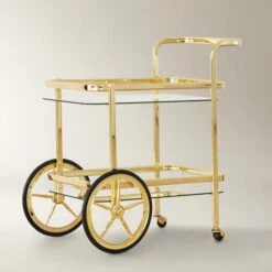 Trolley Bar Cart -Zgallerie Deals Store webimage 070766627 alt3
