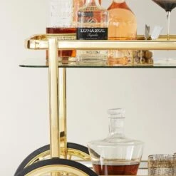 Trolley Bar Cart -Zgallerie Deals Store webimage 070766627 dtl2