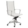 Darby High Back Office Chair - White