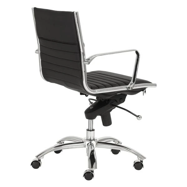 Darby Low Back Office Chair - Black 4 Darby Low Back Office Chair - Black - Image 4