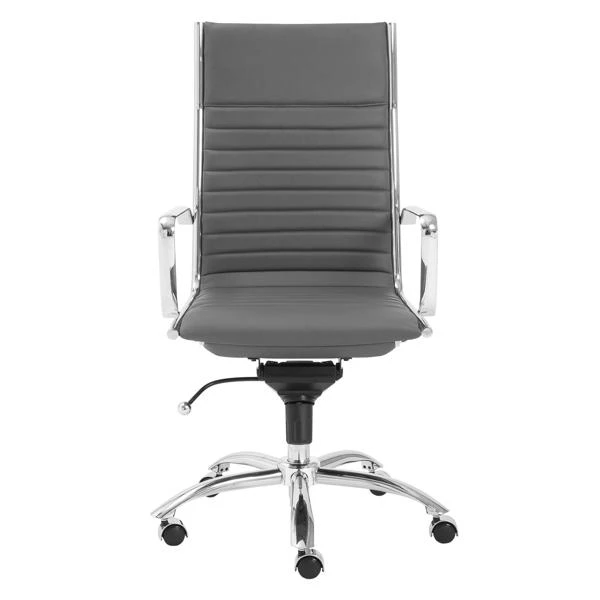 Darby High Back Office Chair - Grey 2 Darby High Back Office Chair - Grey - Image 2