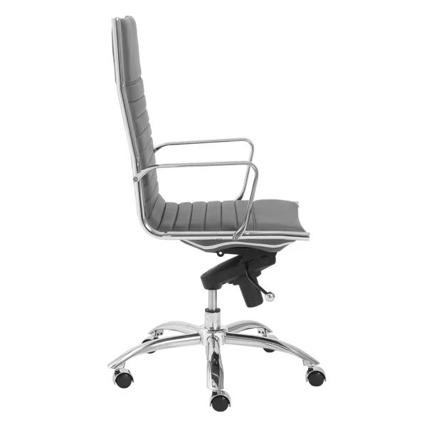 Darby High Back Office Chair - Grey 3 Darby High Back Office Chair - Grey - Image 3
