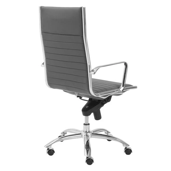 Darby High Back Office Chair - Grey 4 Darby High Back Office Chair - Grey - Image 4