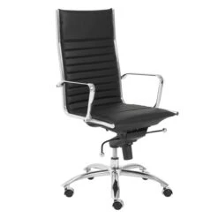 Darby High Back Office Chair - Black