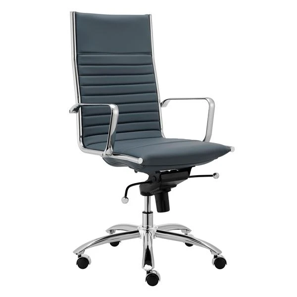 Darby High Back Office Chair - Blue 2 Darby High Back Office Chair - Blue - Image 2