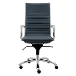 Darby High Back Office Chair - Blue 8 Darby High Back Office Chair - Blue -Zgallerie Deals Store webimage 120190476 2 jpg