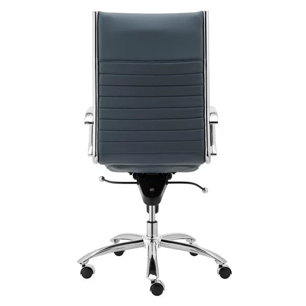 Darby High Back Office Chair - Blue 6 Darby High Back Office Chair - Blue - Image 6
