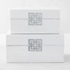 Ming Boxes - Set Of 2