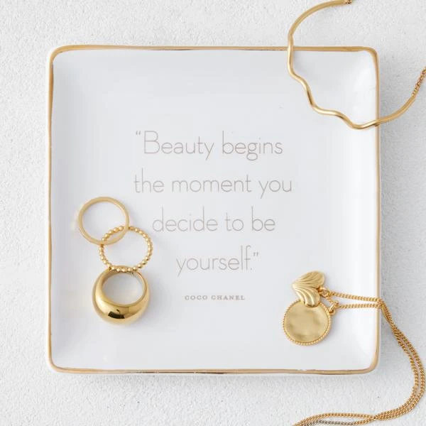 Beauty Begins Trinket Tray 2 Beauty Begins Trinket Tray - Image 2