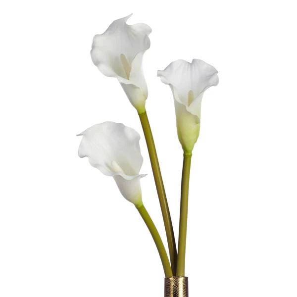 Faux Calla Lily - Set Of 3 1 Faux Calla Lily - Set Of 3