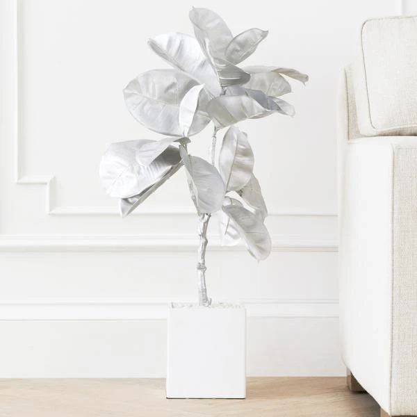 Faux Banana Leaf In Pot 2 Faux Banana Leaf In Pot - Image 2