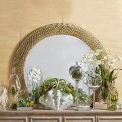 Faux Oncidium In Glass -Zgallerie Deals Store webimage 207646889 rv3 jpg