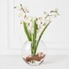 Cymbidium In Glass Vase
