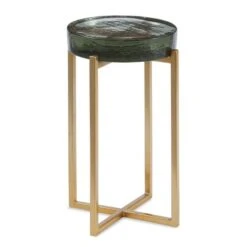 Livorna Round Accent Table - 17"H