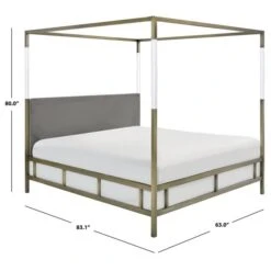 Gwenyth Canopy Bed -Zgallerie Deals Store webimage 601883484 4