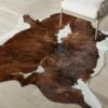Augusto Hair On Cowhide Rug - Medium Brown
