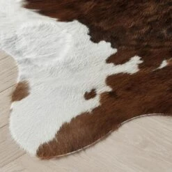 Augusto Hair On Cowhide Rug - Medium Brown 6 Augusto Hair On Cowhide Rug - Medium Brown -Zgallerie Deals Store webimage 620002652 2 jpg