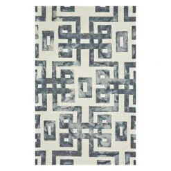 Lauren Rug - Black/Ivory