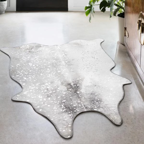 Camila Rug - Silver/Grey 2 Camila Rug - Silver/Grey - Image 2