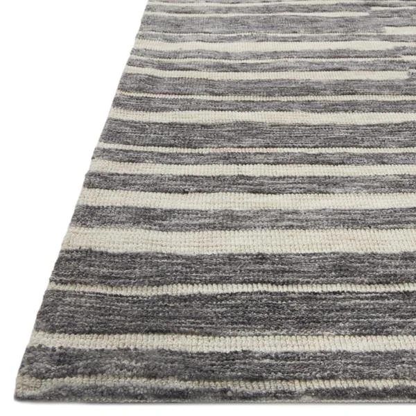 Mateo Rug - Natural/Charcoal 2 Mateo Rug - Natural/Charcoal - Image 2