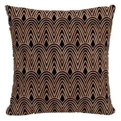Drake Outdoor Pillow 18" - Brown