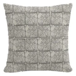 Joan Outdoor Pillow 18" - Grey